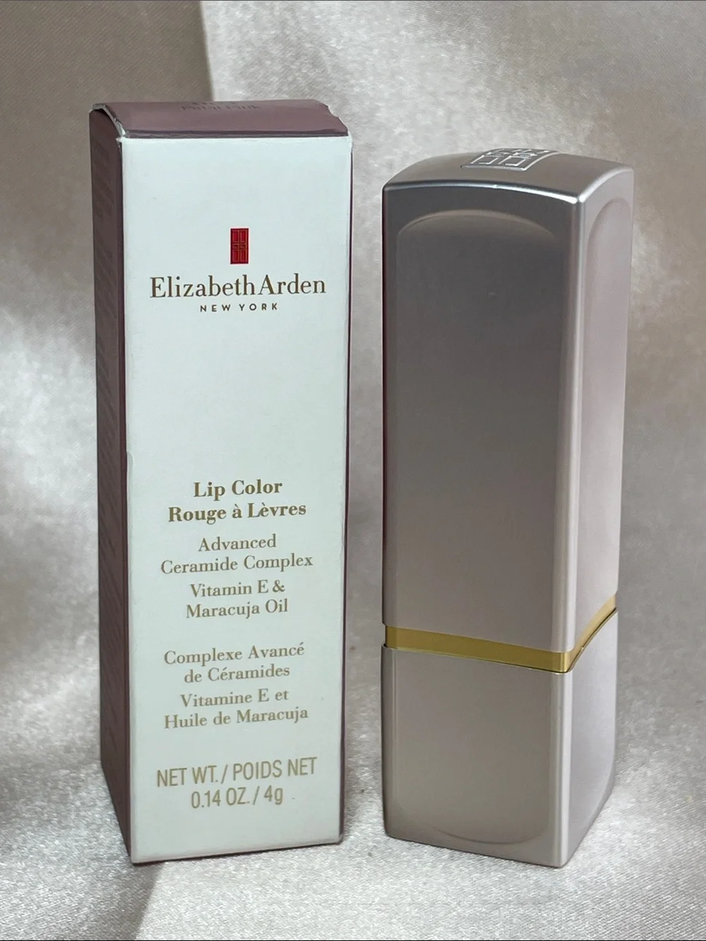 Elizabeth Arden Lip Color Lipstick in 001 Petal Pink NIB $32 MSRP